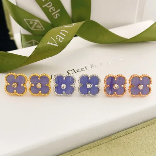 Replica Van Cleef & Arpels Earrings For Women #1406290 $25.00 USD for Wholesale