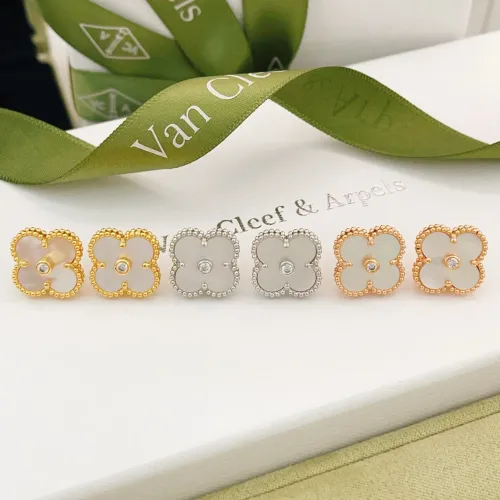 Replica Van Cleef & Arpels Earrings For Women #1406294 $25.00 USD for Wholesale