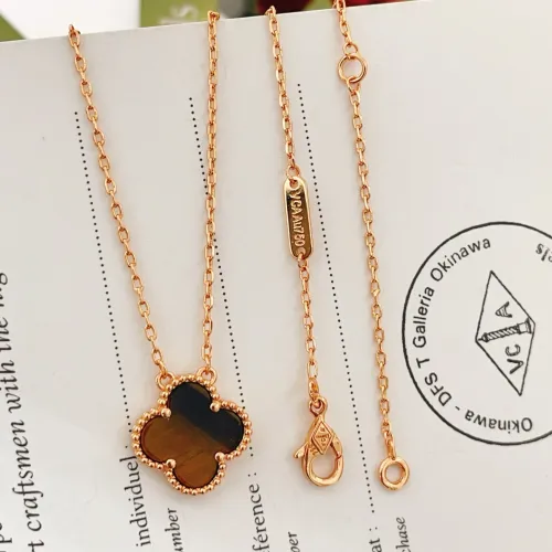 Replica Van Cleef & Arpels Necklaces For Women #1406556 $25.00 USD for Wholesale