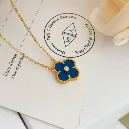 Replica Van Cleef & Arpels Necklaces For Women #1406565 $25.00 USD for Wholesale