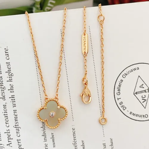 Replica Van Cleef & Arpels Necklaces For Women #1406567 $25.00 USD for Wholesale