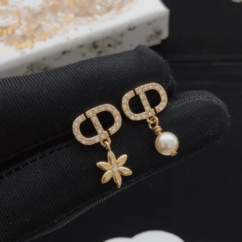 Replica Christian Dior Earrings For Women #1406710 $25.00 USD for Wholesale