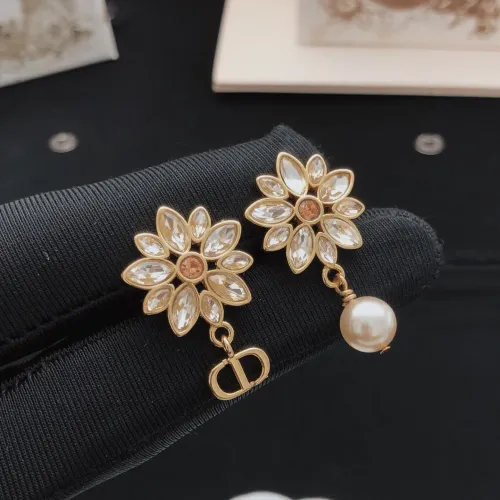 Replica Christian Dior Earrings For Women #1406719 $27.00 USD for Wholesale