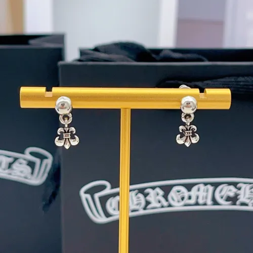 Replica Chrome Hearts Earrings #1406752 $25.00 USD for Wholesale