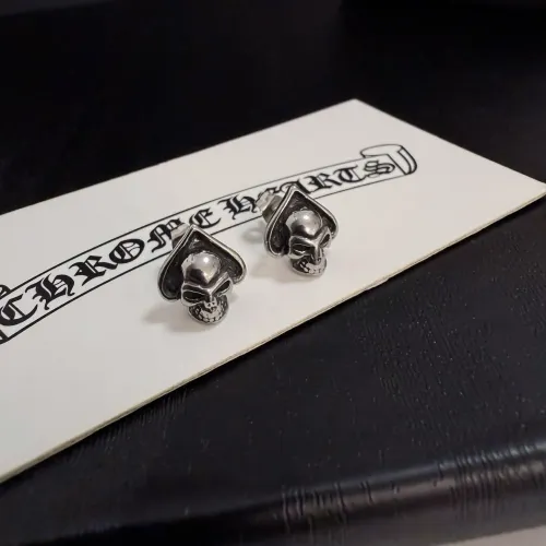 Replica Chrome Hearts Earrings #1406764 $34.00 USD for Wholesale