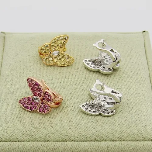 Replica Van Cleef & Arpels Earrings For Women #1406830 $29.00 USD for Wholesale