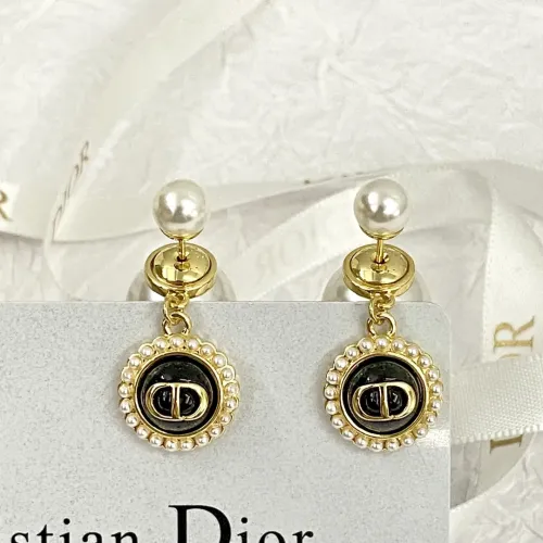 Replica Christian Dior Earrings For Women #1406972 $34.00 USD for Wholesale