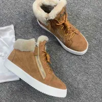 $100.00 USD Giuseppe Zanotti High Tops Shoes For Men #1393128