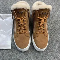 $100.00 USD Giuseppe Zanotti High Tops Shoes For Men #1393128