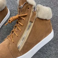 $100.00 USD Giuseppe Zanotti High Tops Shoes For Men #1393128