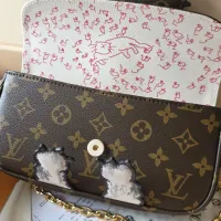 $122.00 USD Louis Vuitton AAA Quality Shoulder Bags #1393149
