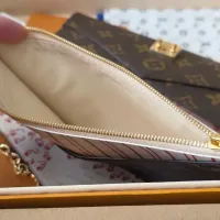 $115.00 USD Louis Vuitton AAA Quality Long Wallets #1393158