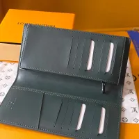 $80.00 USD Louis Vuitton AAA Quality Long Wallets #1393160