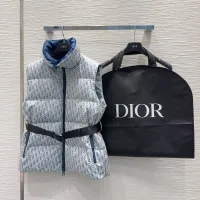 $108.00 USD Christian Dior Down Feather Coat Sleeveless For Women #1395970