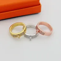 $23.00 USD Hermes Rings In Rose Gold #1397575