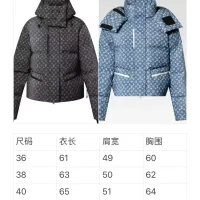 $247.93 USD Louis Vuitton LV Down Feather Coat Long Sleeved For Women #1397744