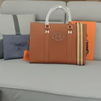 $162.00 USD Hermes AAA Man Handbags #1398106