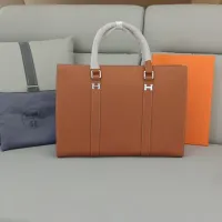 $162.00 USD Hermes AAA Man Handbags #1398106