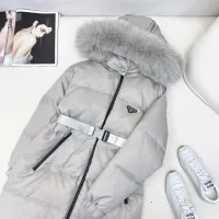 $247.93 USD Prada Down Feather Coat Long Sleeved For Women #1398838