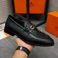$85.00 USD Hermes Leather Shoes For Men #1399244