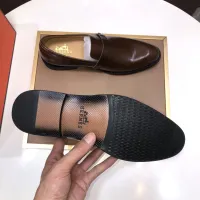 $100.00 USD Hermes Leather Shoes For Men #1399386