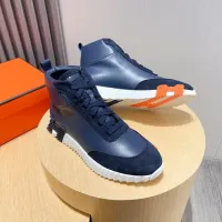 $80.00 USD Hermes High Tops Shoes For Men #1399610