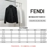$64.00 USD Fendi Shirts Long Sleeved For Men #1399683