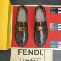 $98.00 USD Fendi Leather Shoes For Men #1400058