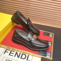 $98.00 USD Fendi Leather Shoes For Men #1400058