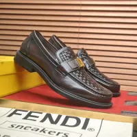 $98.00 USD Fendi Leather Shoes For Men #1400060