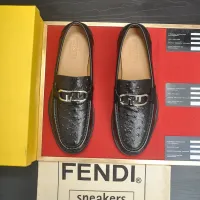 $98.00 USD Fendi Leather Shoes For Men #1400062