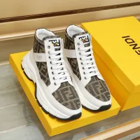 $98.00 USD Fendi High Tops Casual Shoes For Men #1400177