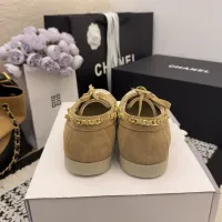 $102.00 USD Chanel Flat Shoes For Women #1400622