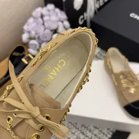 $102.00 USD Chanel Flat Shoes For Women #1400623