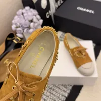 $102.00 USD Chanel Flat Shoes For Women #1400624