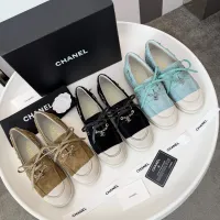 $98.00 USD Chanel Flat Shoes For Women #1400634
