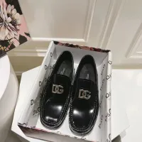 $118.00 USD Dolce & Gabbana D&G Leather Shoes For Women #1400755