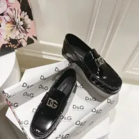 $118.00 USD Dolce & Gabbana D&G Leather Shoes For Women #1400755