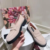 $122.00 USD Dolce & Gabbana D&G Leather Shoes For Women #1400756