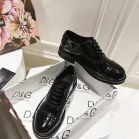 $122.00 USD Dolce & Gabbana D&G Leather Shoes For Women #1400760