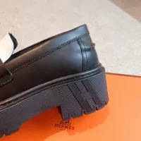 $112.00 USD Hermes Leather Shoes For Women #1400934