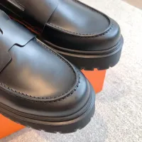 $112.00 USD Hermes Leather Shoes For Women #1400935
