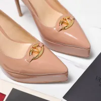 $125.00 USD Valentino High-Heeled Shoes For Women #1401128
