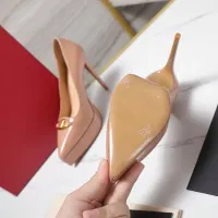 $125.00 USD Valentino High-Heeled Shoes For Women #1401128