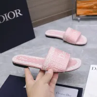 $92.00 USD Christian Dior Slippers For Women #1401135