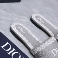 $92.00 USD Christian Dior Slippers For Women #1401136