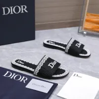 $92.00 USD Christian Dior Slippers For Women #1401143
