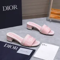 $92.00 USD Christian Dior Slippers For Women #1401147