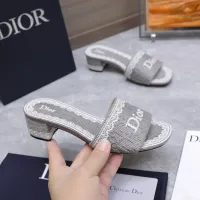 $92.00 USD Christian Dior Slippers For Women #1401148