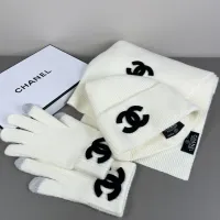 $52.00 USD Chanel Hat and Scarf and Glove Set #1401309